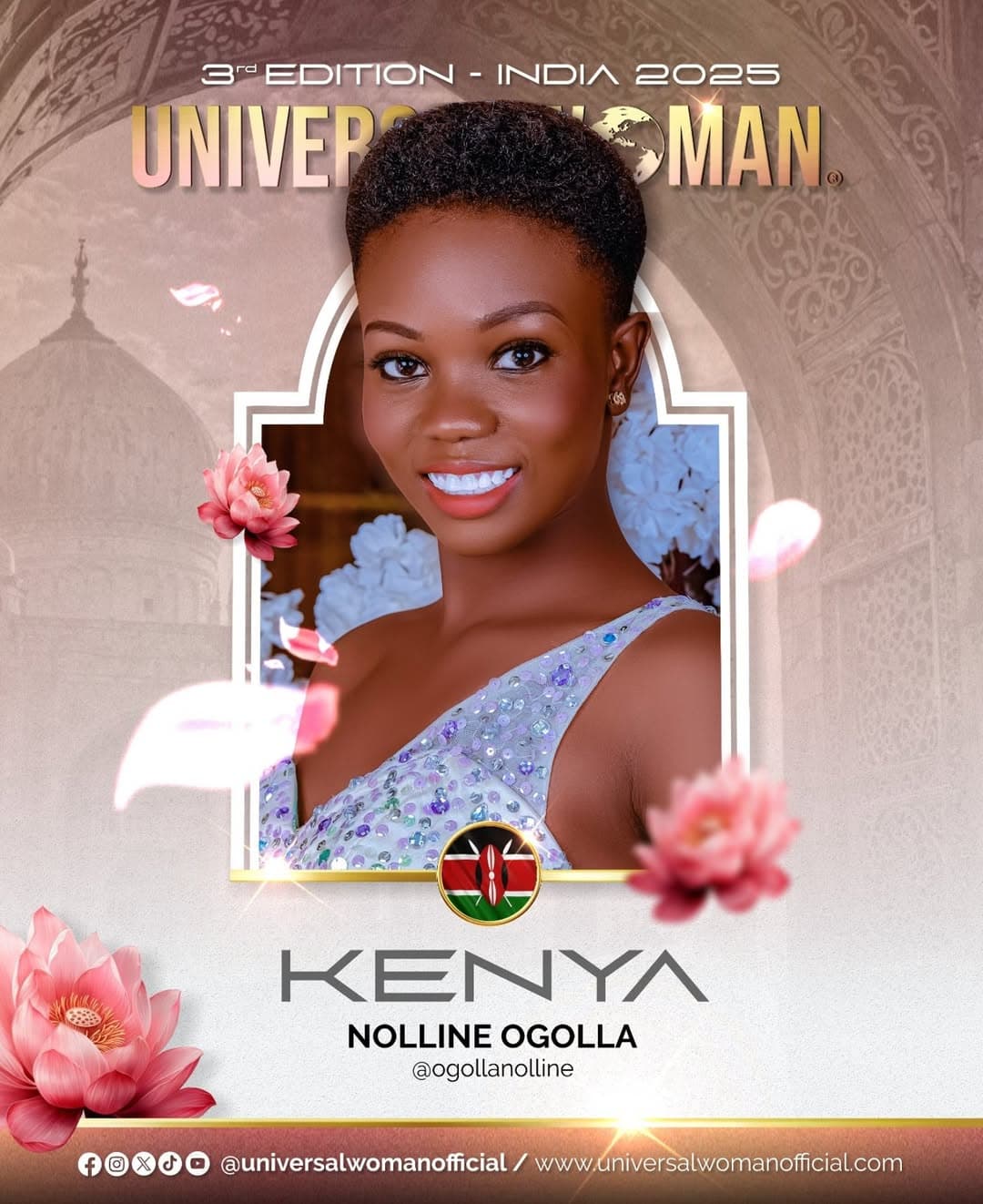 Kenya's Noline Ogolla Set to Shine at Universal Woman 2025!